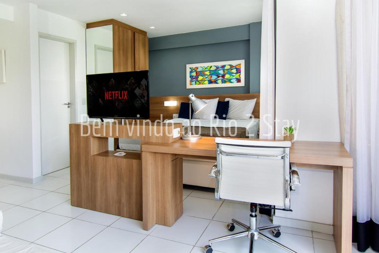 4 Verano Stay Flat Com Garagem, Wi-Fi E Cozinha 리오데자네이루 외부 사진